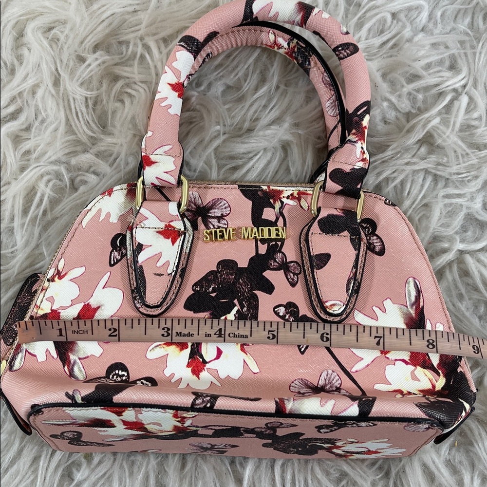 STEVE MADDEN Floral & Butterfly Mini Purse Bag - Picture 7 of 8